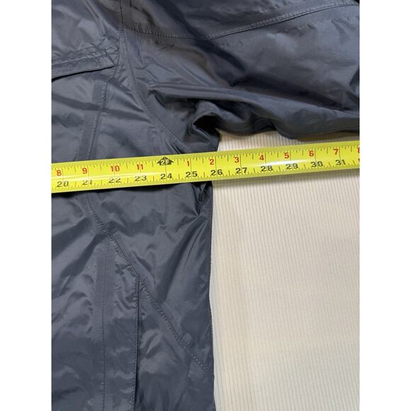 Columbia Jacket Mens Large Black Omni-Tech Waterproof Hooded Rain Coat Shell - Picture 9 of 12